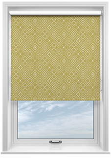 Newquay, Mustard - Twist&Fit Roller Blind